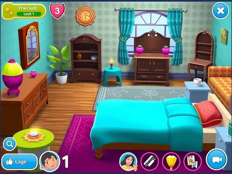 Homescapes home decoration interface